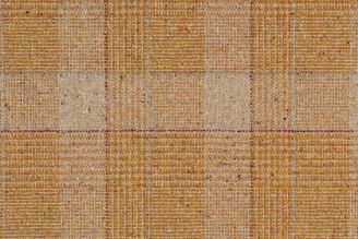 Luum Textiles Melange Check: Goldspeck | Recycled Wool Plaid Upholstery Fabric from Modern Fabrics