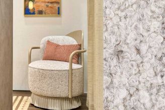 Momentum Shelter Cloud Thick Boucle Upholstery Fabric from Modern Fabrics
