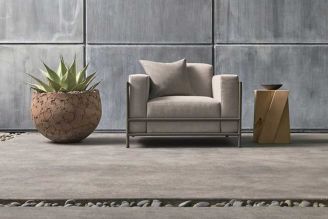Perennials Rough n Rowdy Chalk Serena Lily Basketweave Fabric