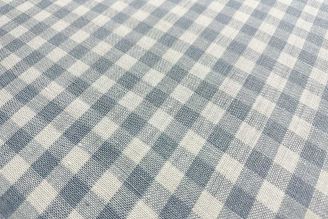 Serena Lily Petite Gingham Linen: Coastal Buffalo Check from Modern Fabrics