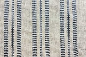 Stroheim / Fabricut Grotto Stripe: Blue Ridge Upholstery and Pillow Fabric from Modern Fabrics