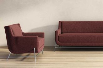 HBF Textiles Ground Cover: Cinnabar | Outdoor Fabric from Modern fabrics