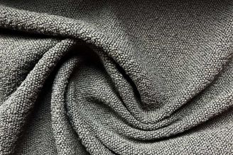 Wolf Gordon Biella: Charcoal | Soft Tight Boucle Upholstery Fabric