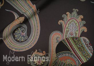 Buy Paisley Upholstery Fabric Online By The Yard