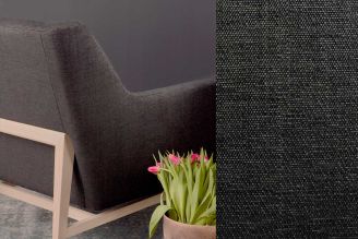 HBF Textiles Brushed Canvas: Charcoal 