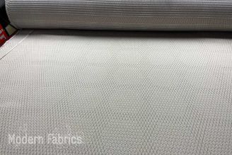 HBF Textiles Dot Structure: Cream + White | Sunbrella Fabric