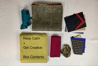 Keep Calm and Get Creative Fabric Box