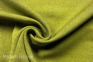 Luna Textiles Ensemble: Vert Green | Wool Like Hallingdal  Upholstery & Pillow Fabric